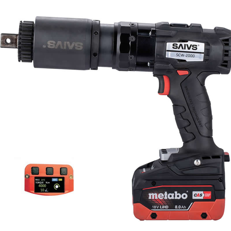 Rechargeable brushless torque wrench SCW-R series-5-SAIVS