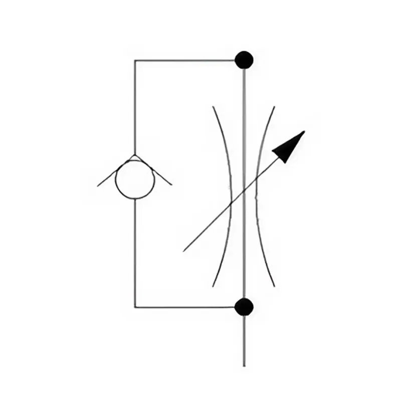 flow control valve symbol