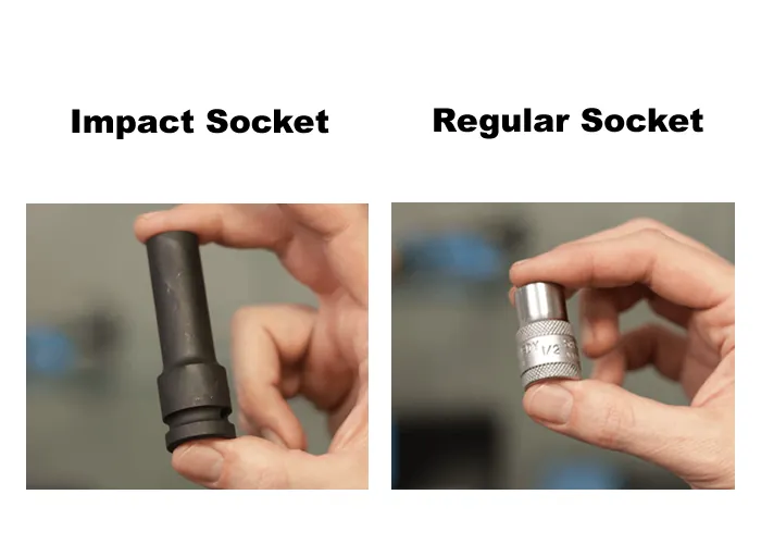 Impact Sockets and Regular Sockets