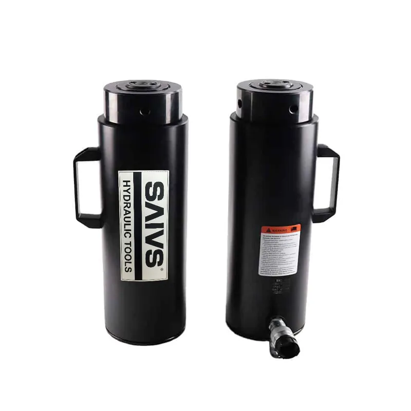 RACL202,20 Ton,50 mm,Single Acting Aluminum Lock Nut Hydraulic Cylinders