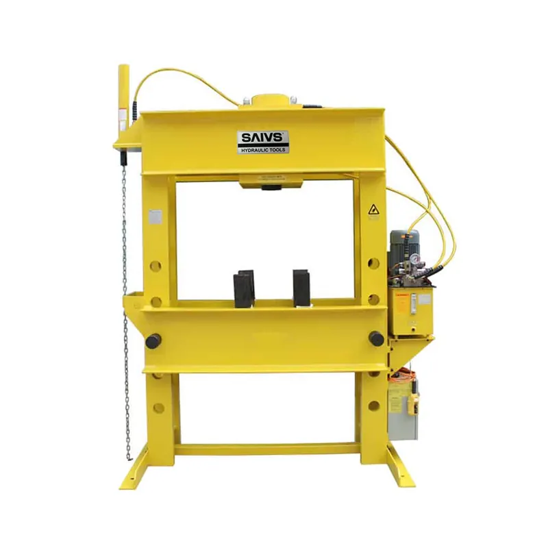IPE10060, 100 Ton  H-Frame Hydraulic Press with RR10013 Double-Acting Cylinder