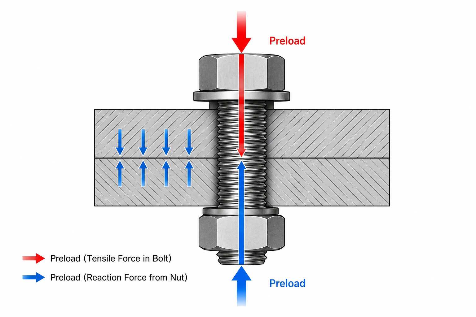 Is it better to overtighten or undertighten a bolt?
